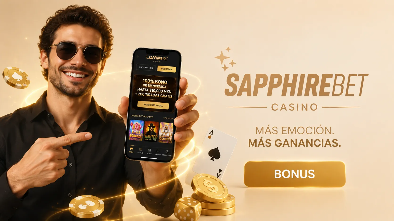 Bonos y promociones en SapphireBet